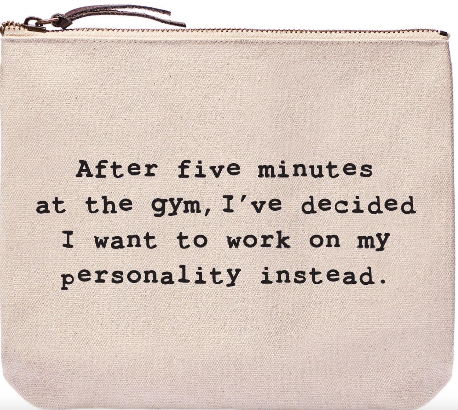 Five Minutes at the Gym Pouch