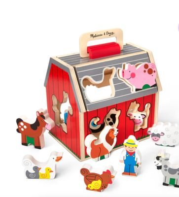 Melissa &amp; Doug® Take  Along Sorting Barn