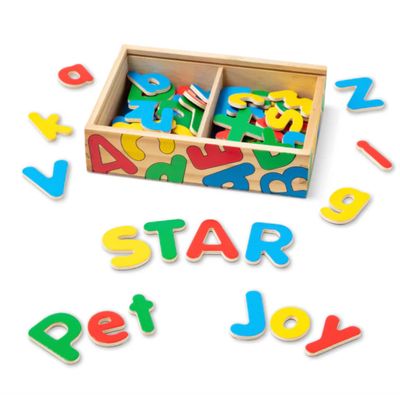 Melissa &amp; Doug® Magnetic Wooden Alphabet