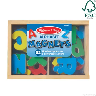 Melissa &amp; Doug® Magnetic Wooden Alphabet