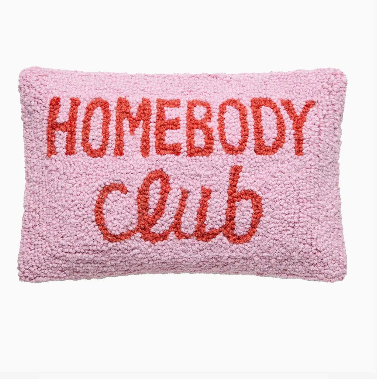 Homebody Club Hook Pillow