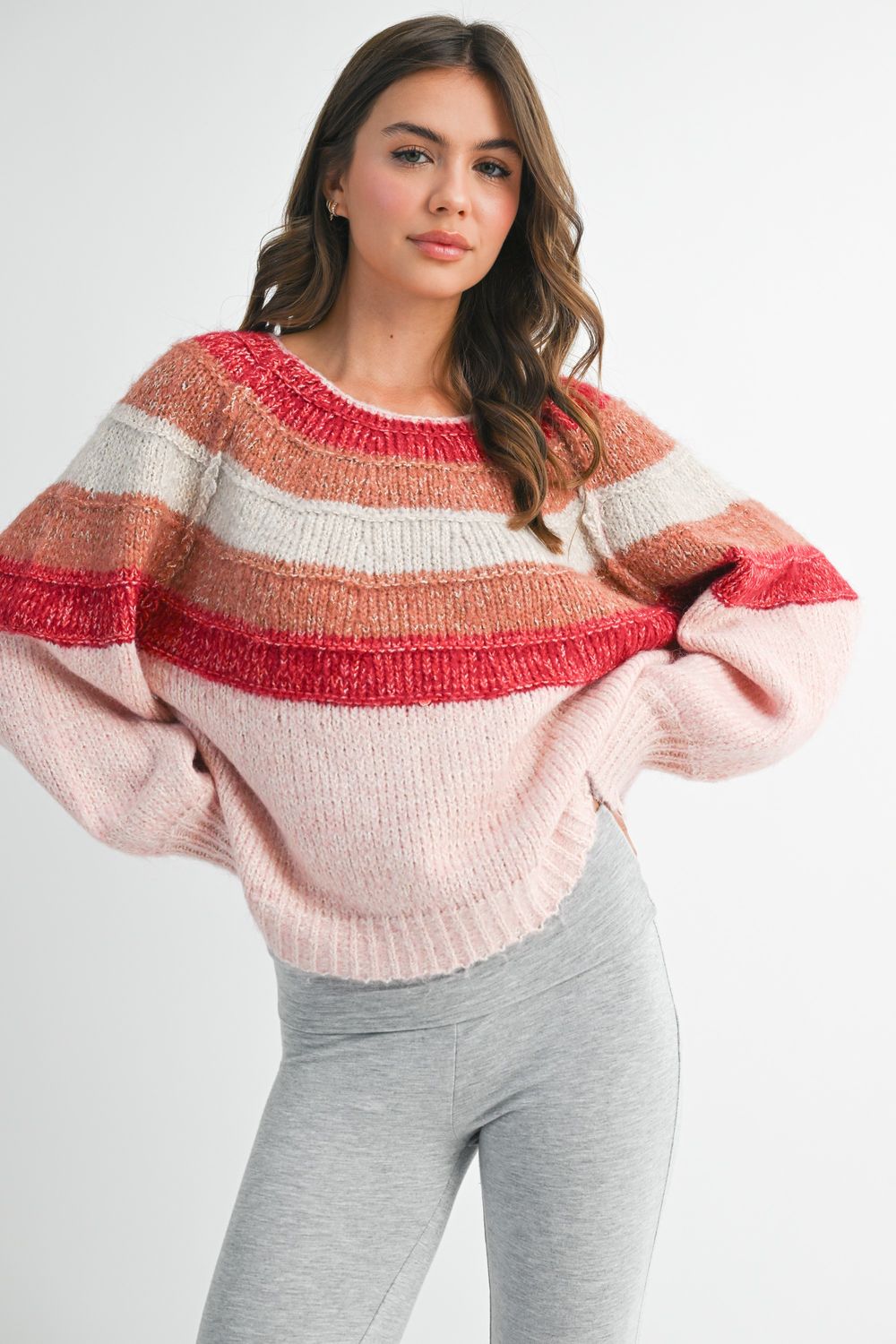 The Charlie Chunky Knit Sweater, Size: S