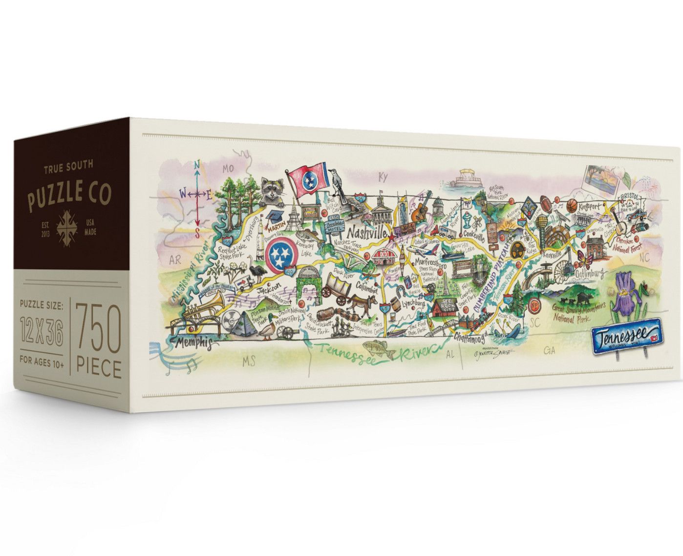 Tennessee Welcomes You Puzzle