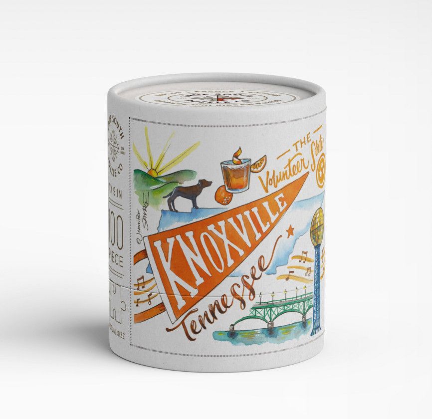 Visit College Towns Mini Puzzle Knoxville