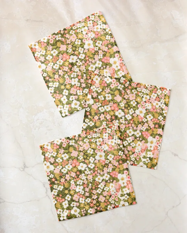 Gilded Garden Dishcloth Set