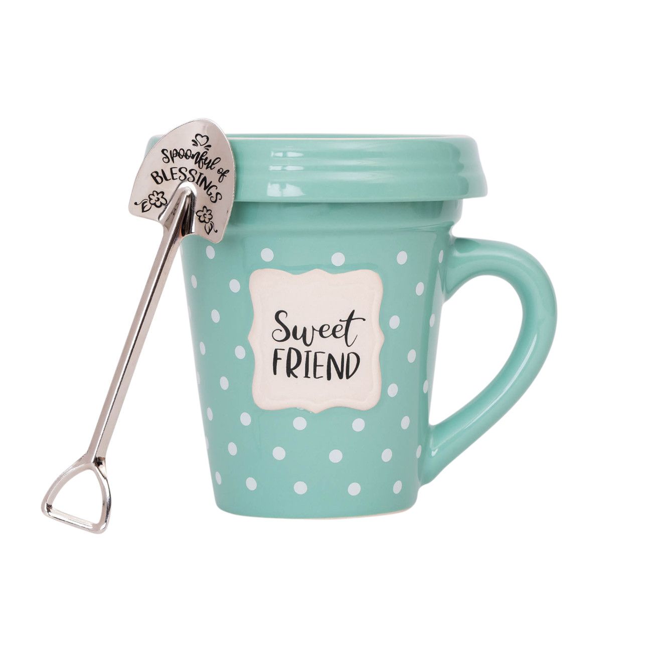 Flower Pot Mug, Color: Sweet Friend