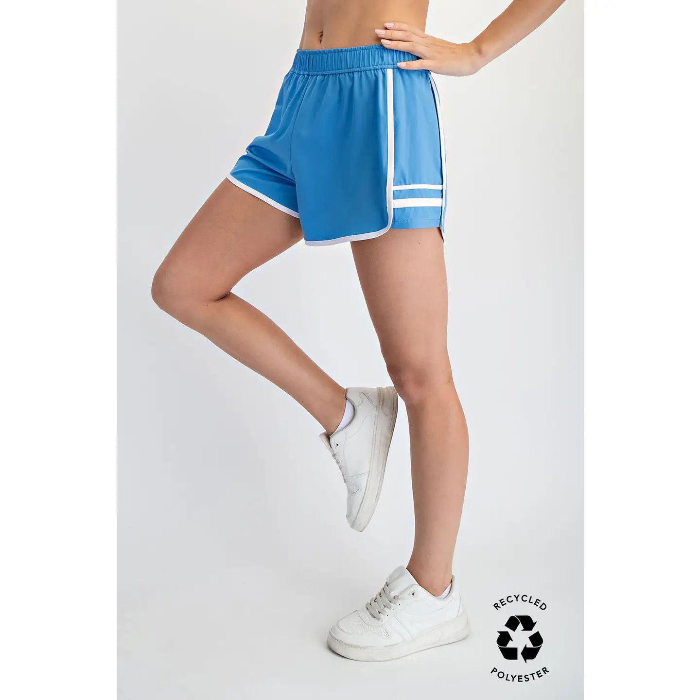 The Track Short, Color: Aqua Splash, Size: S
