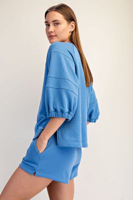 The Bobby Bubble Sleeve Top