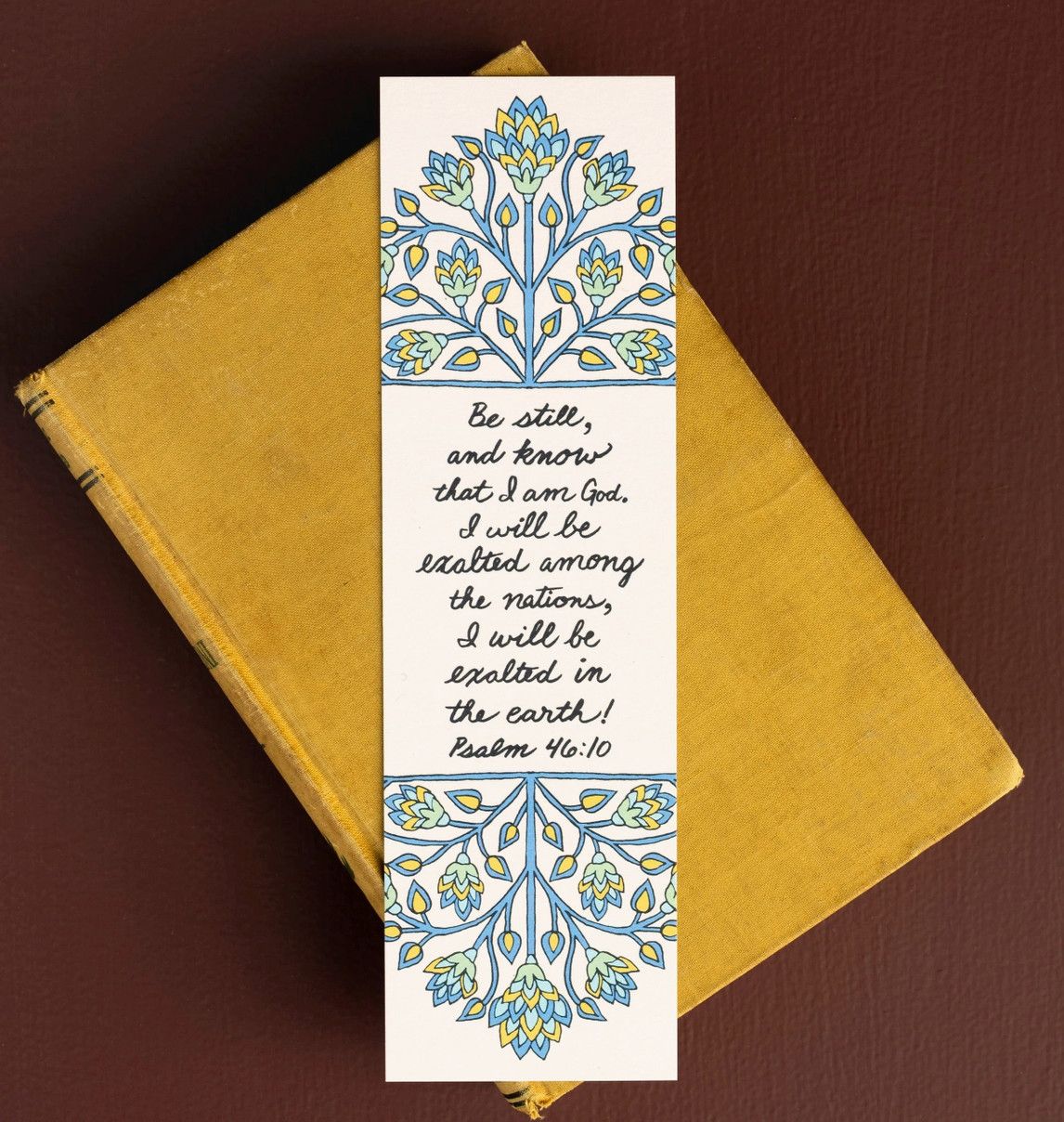 Be Still &amp; Know Psalm Bookmark