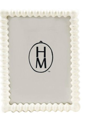 5x7 Spindle Photo Frame, Color: Cream