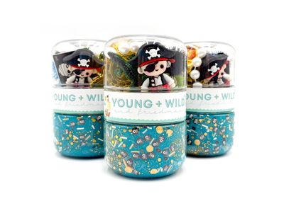 Young + Wild and Friedman Grab &amp; Go Dough Jar | Pirate