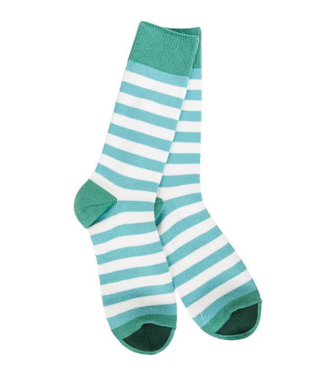 Stripe Crew Sock