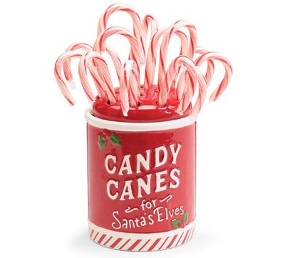 Candy Cane Dish Holder