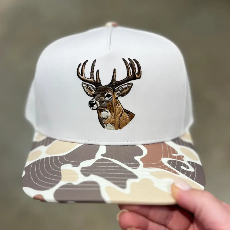 Deer Embroidered Hat