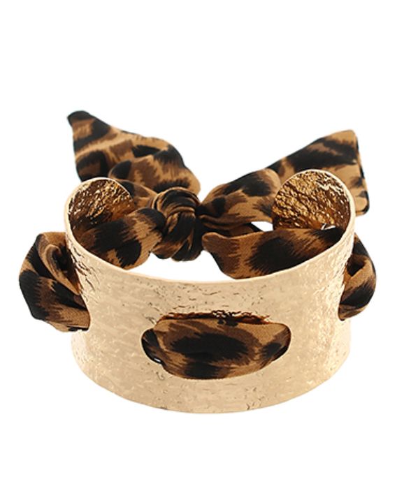 Scarf Cuff Bracelet | Tortoise