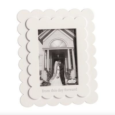5x7 This Day Forward Scallop Frame