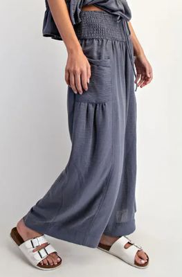 The Wyatt Wide Leg Cropped Pants