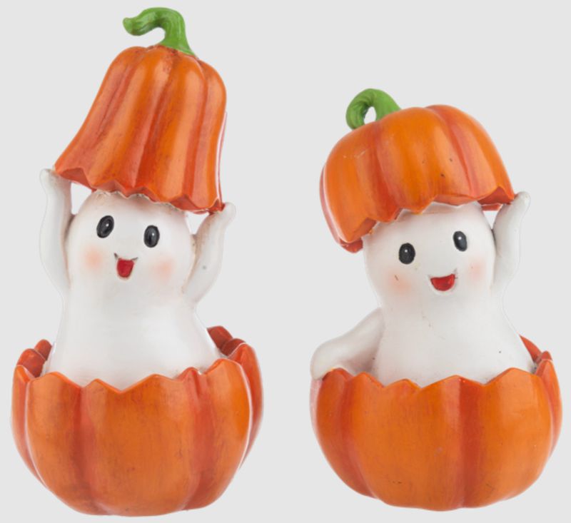 Ghost in Pumpkin Sitter