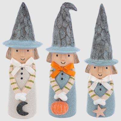 Witchy Witch Figurine | Pumpkin