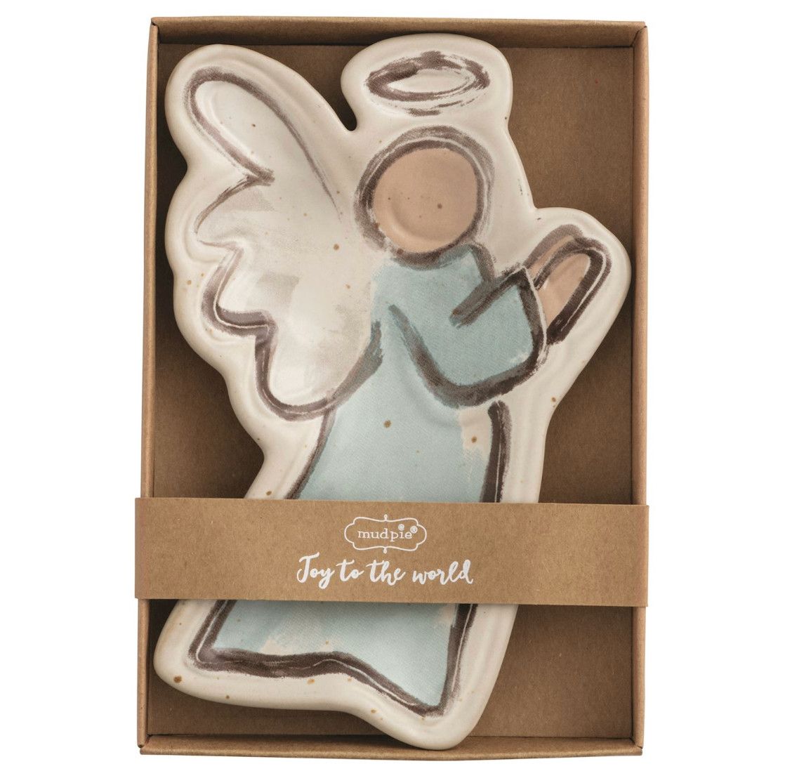 Sideways Angel with Tidbit Dish