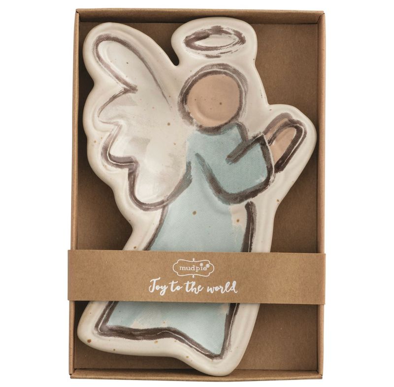 Sideways Angel with Tidbit Dish