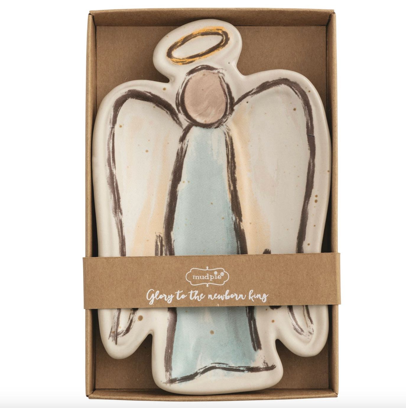Long Wing Angel with Tidbit Dish