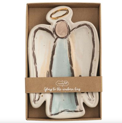 Long Wing Angel with Tidbit Dish