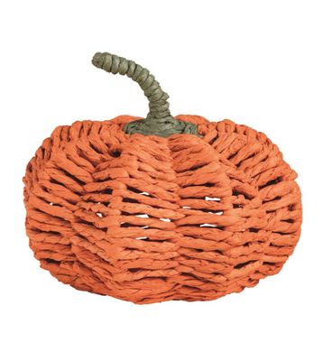 Orange Woven Pumpkin