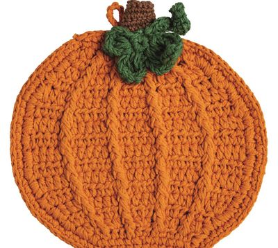 Orange Pumpkin Trivet