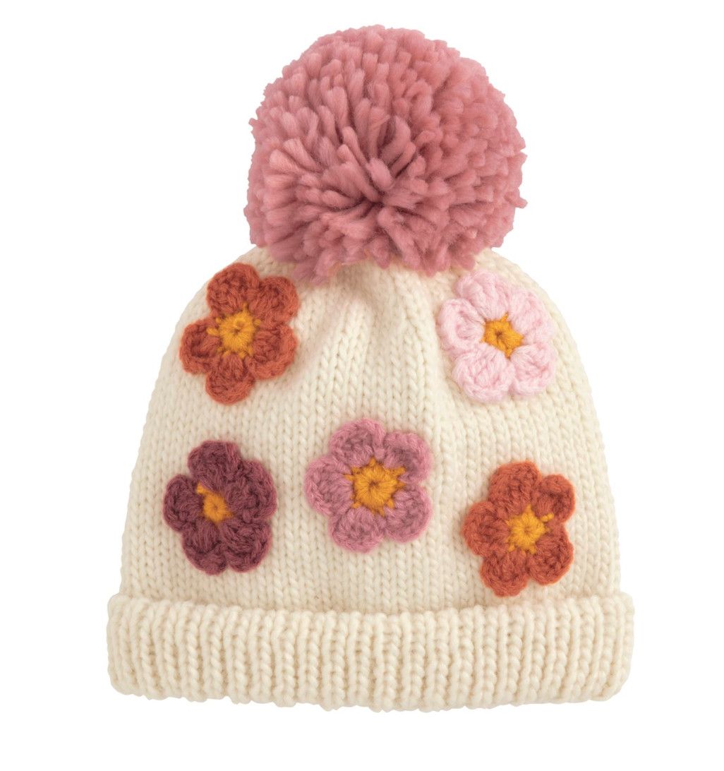 Chunky Knit Hat | Flower Girl