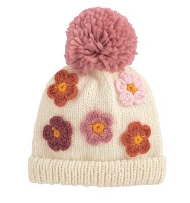 Chunky Knit Hat | Flower Girl