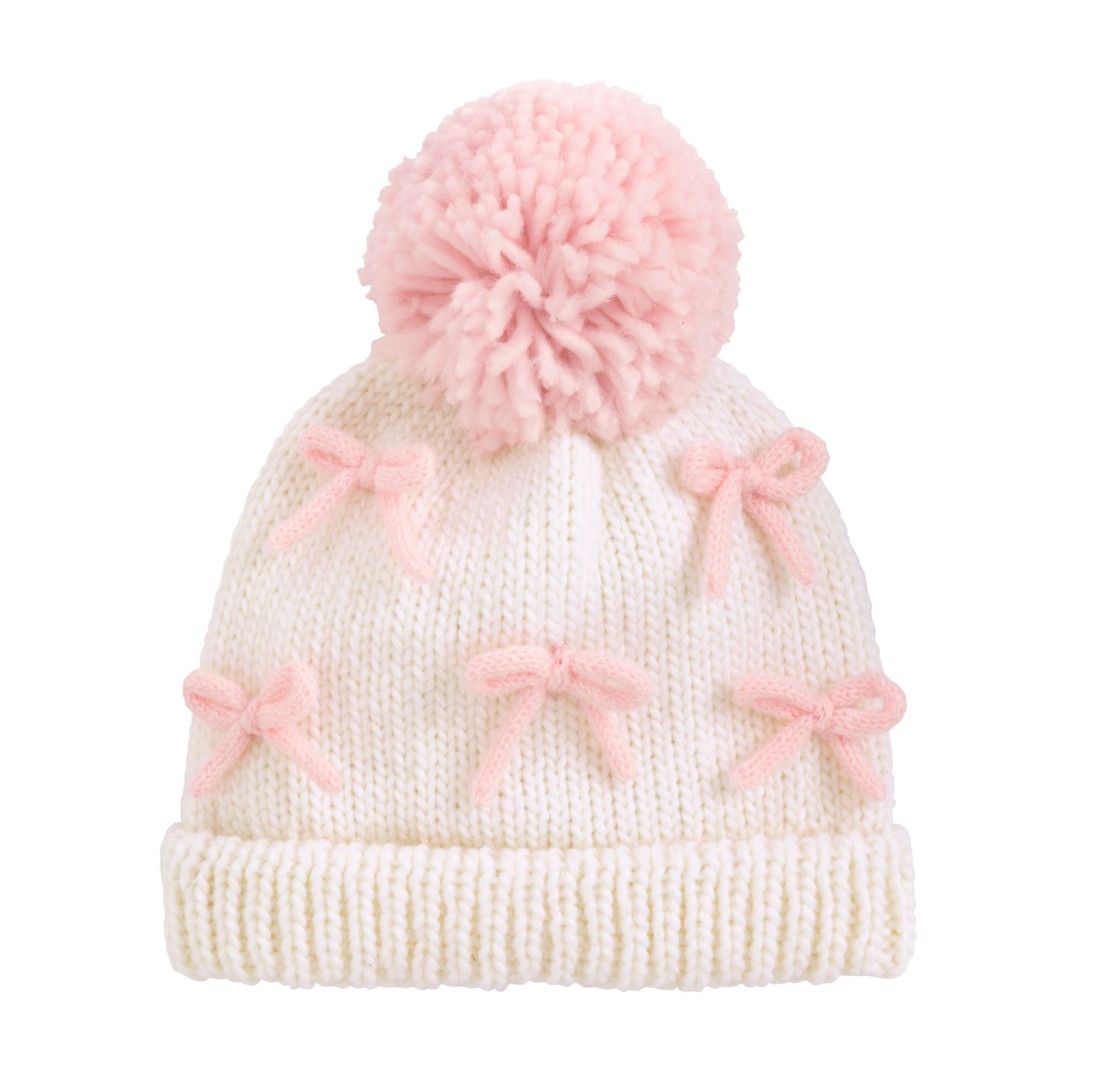 Chunky Knit Hat | Bow Girl