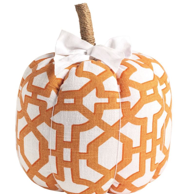 Geo Orange Pumpkin