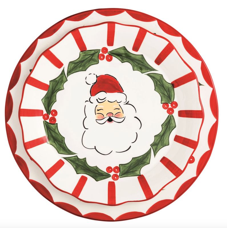 Candy Santa Nested Platter