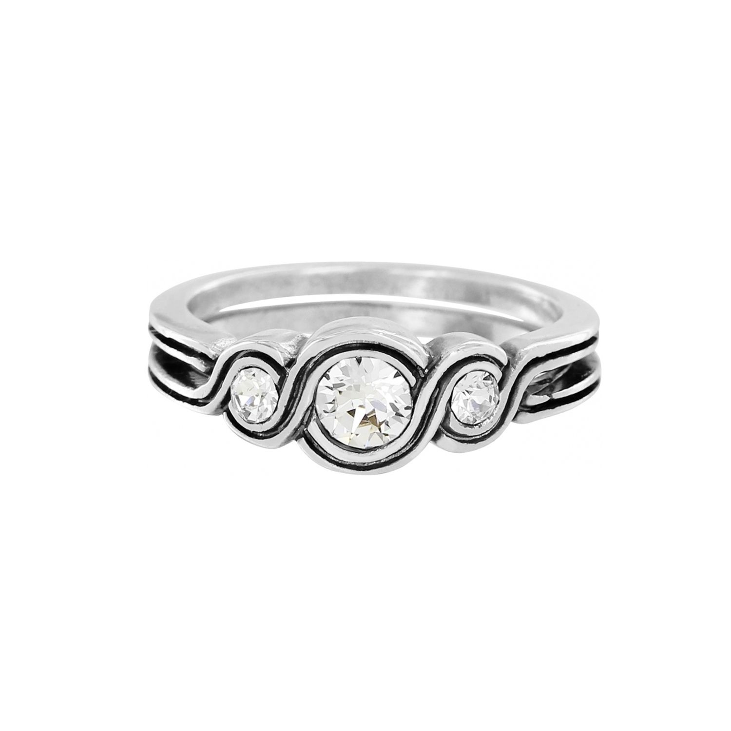 Infinity Sparkle Ring, Size: 6