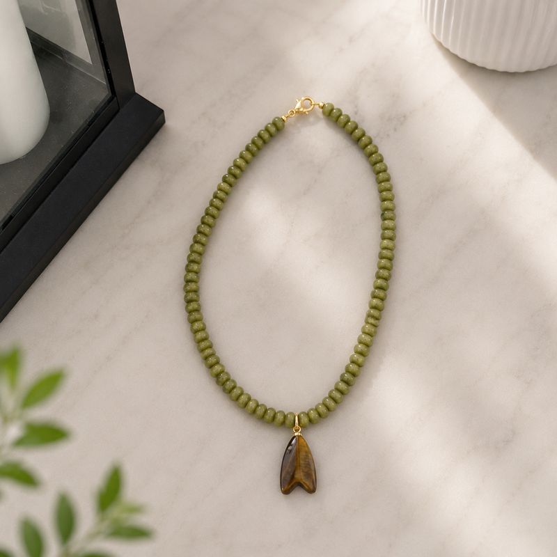 The Fish Tales Beaded Necklace