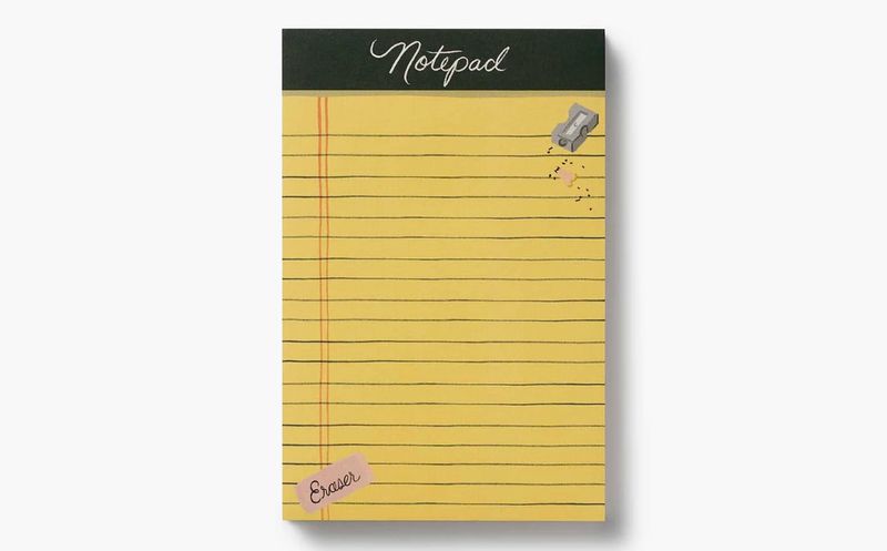 Rifle Paper Class Notes Notepad