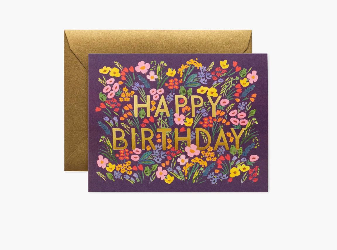 Rifle Paper Lea Birthday Card
