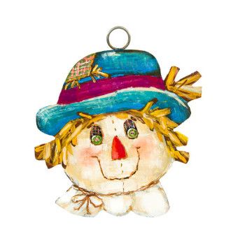 Round Top© Attachment | Scarecrow Charm