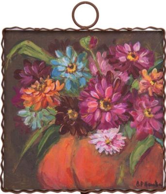 Round Top© Attachment | Mini Hamilton Zinnia's Ina Pumpkin