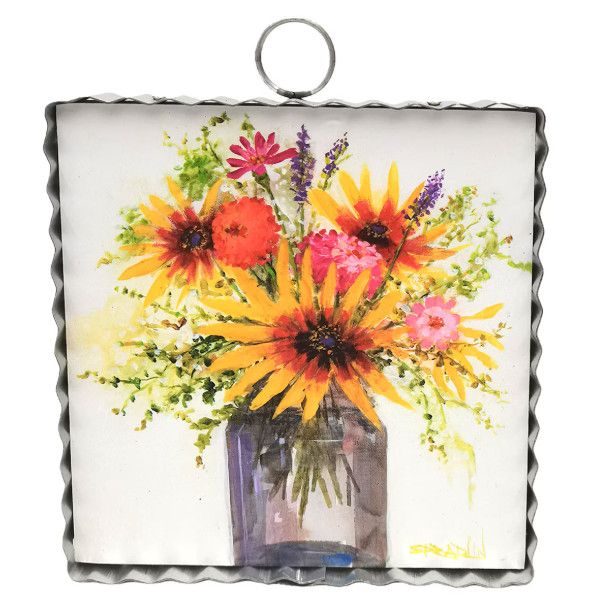 Round Top© Attachment | Mini Gallery Sunflower Jar