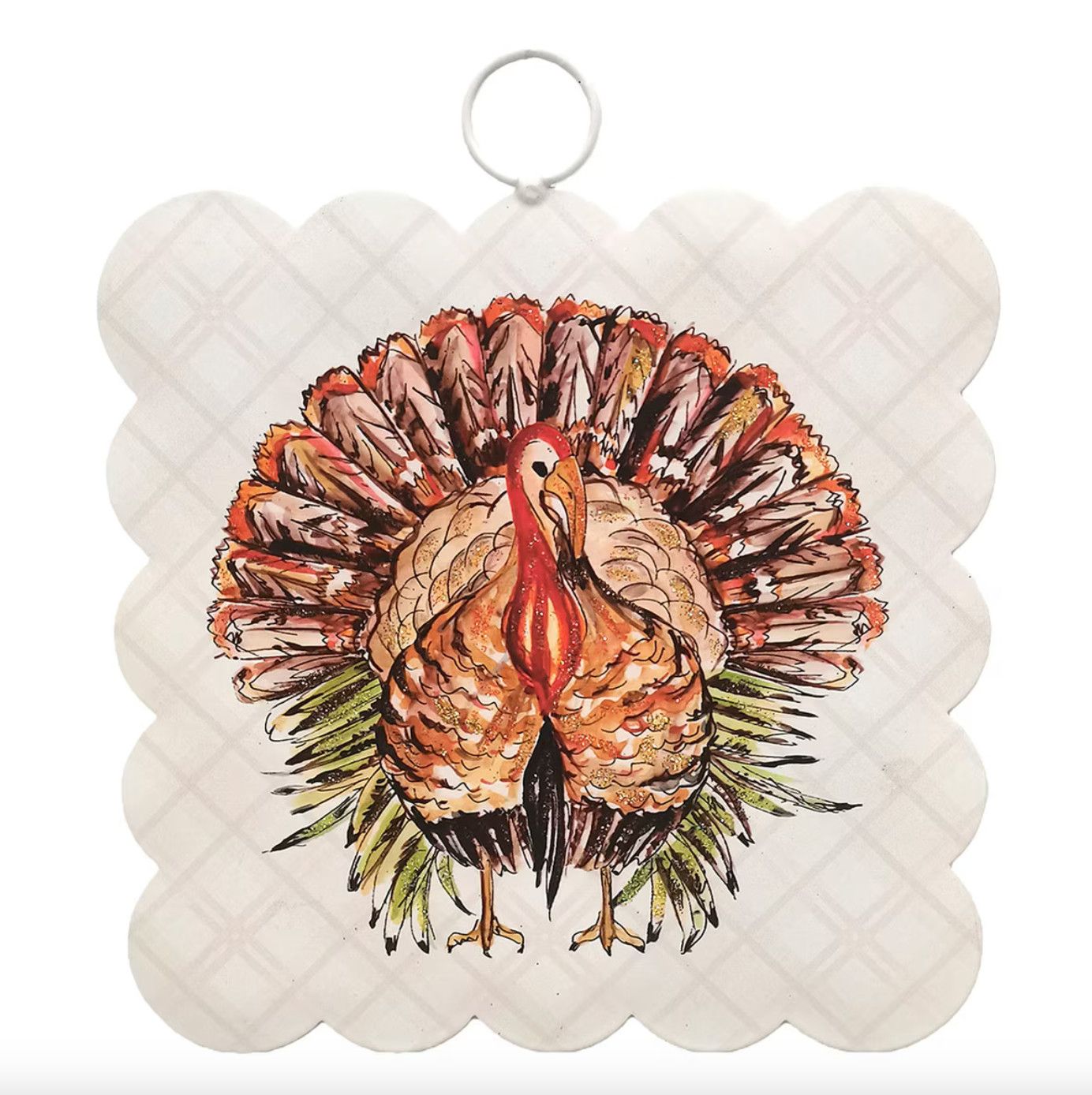 Round Top© Attachment | Mini Beck's Scallop Festive Turkey