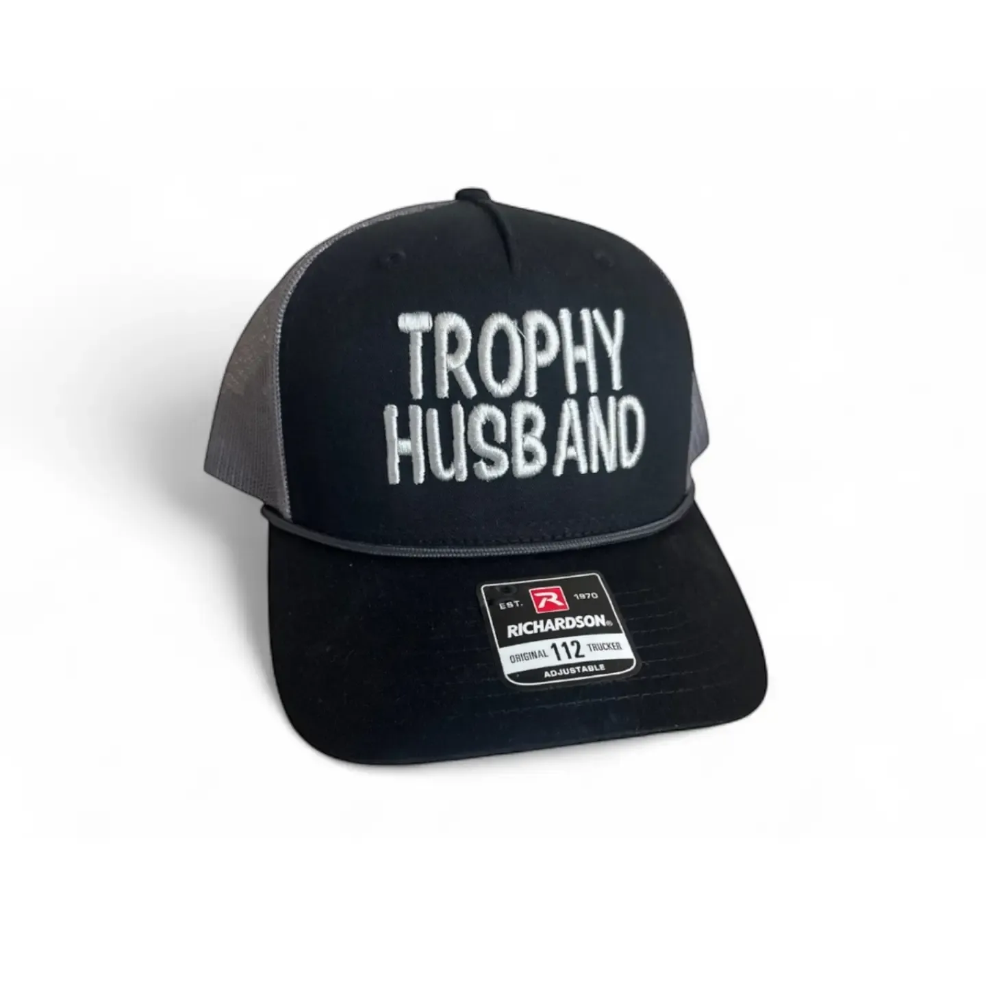 Trophy Husband Hat | Black/Grey