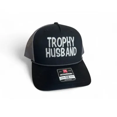 Trophy Husband Hat | Black/Grey