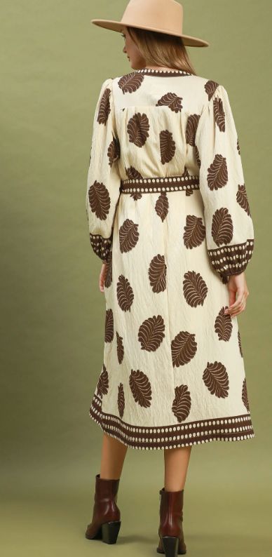 The Mia Belted Midi Dress