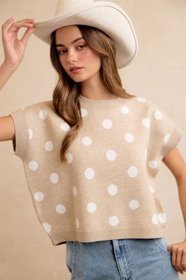 The Penni Polka Dot Top