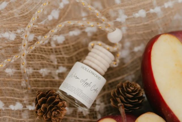 Hollowood Fall Car Diffuser | Warm Apple Cider