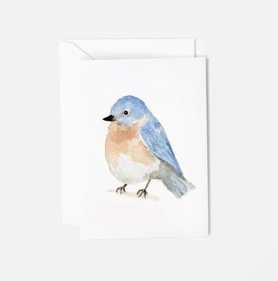 Mini Enclosure Notecard | Bluebird
