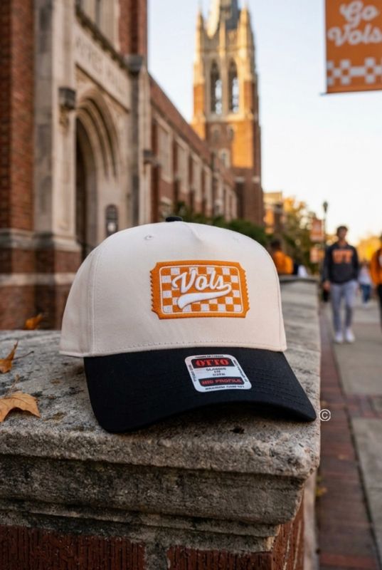 Tennessee Vols®  Ticket Natural/Black Embroidered Hat