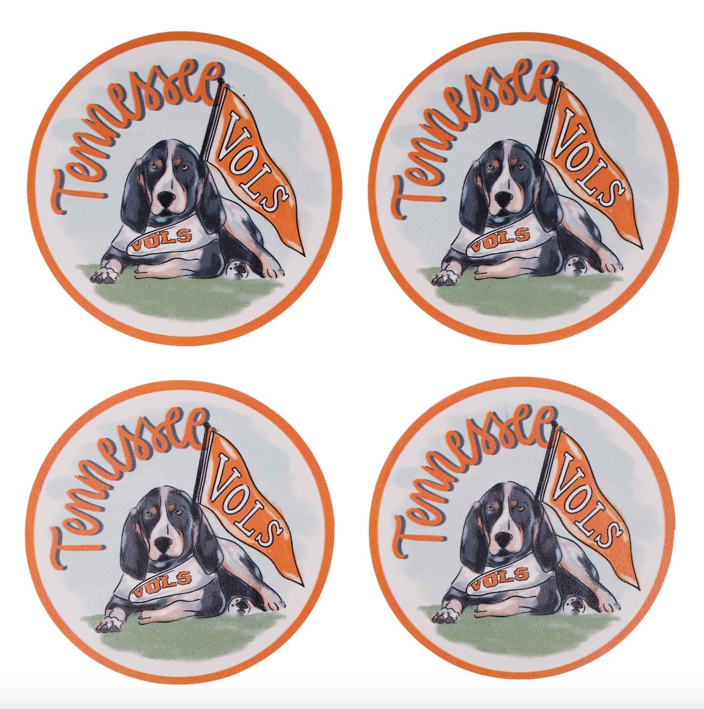 Tennessee® Mascot Coaster Set of 4